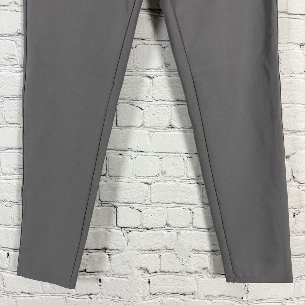 Lafayette 148 New York Acclaimed Stretch Mercer Skinny Pants Gray Womens Size 8 - Picture 5 of 9